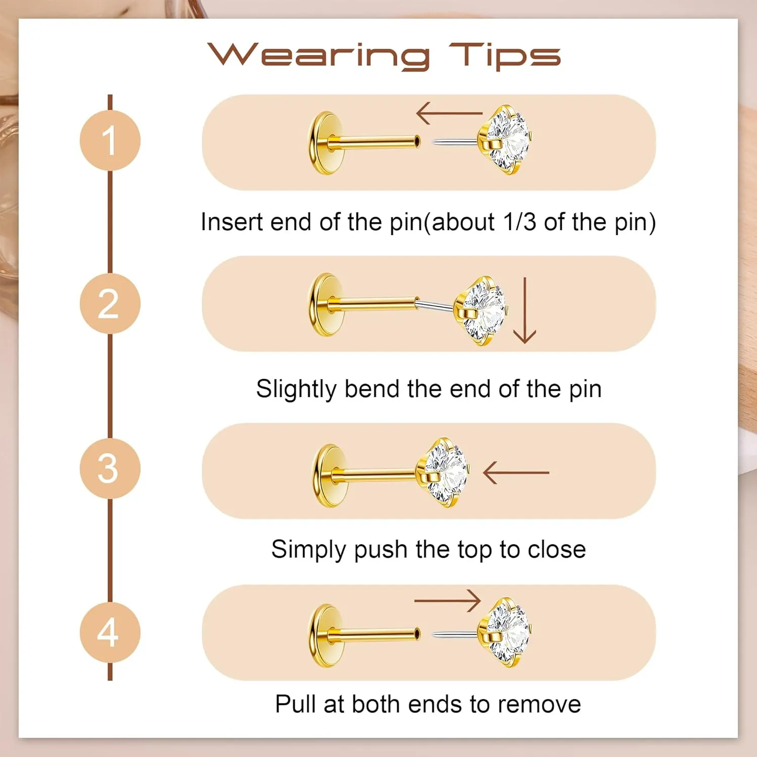 12 Pairs 20G 316L Stainless Steel Threadless Stud Earrings for Multiple Piercing Small Huggie Hoop Earrings Flat Back Tiny Stud Earring for Cartilage Helix Tragus Lobe