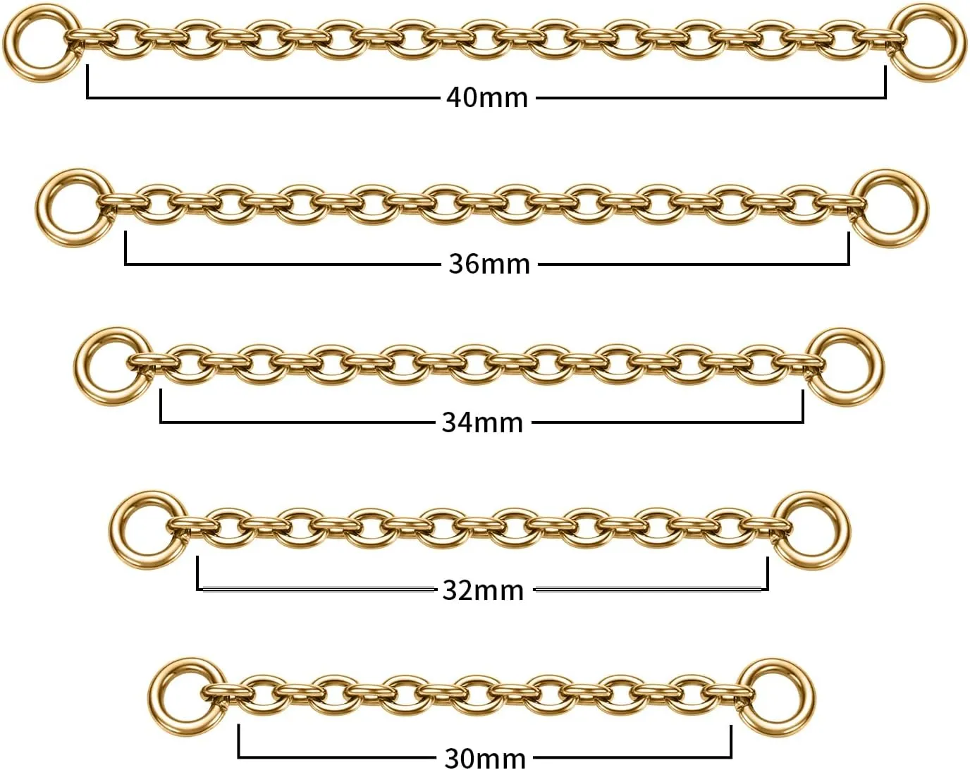 2pcs Nose Chain G23 Titanium Piercing Across Nose Piercing Jewelry Nostril Chain Bridge Conch Helix Facial Piercing Jewelry