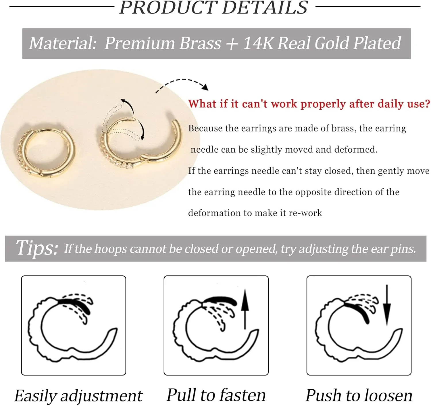 9 Pairs Small Gold Huggie Hoop Earrings for Women, 14K Gold Plated Lightweight Cartilage Earring Set, Hypoallergenic Gold Hoop Earrings for Gift
