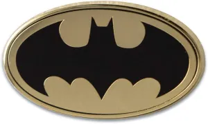 Ata-Boy DC Comics Oval Batman Logo 1" Full Color Enamel Pin