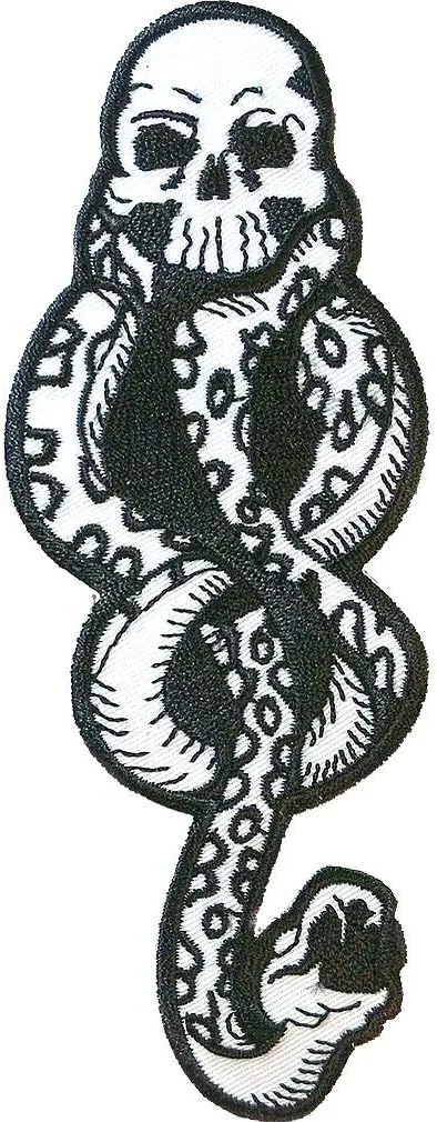 Ata-Boy Harry Potter Patch, Dark Mark Iron On Patches - Harry Potter Gifts & Merchandise