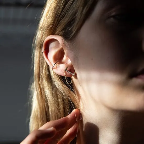 Bar Studs with Chain