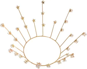 BLESSUME Halo Crown Mary Goddess Headband Women's Halloween Costume Goddess Headpiece