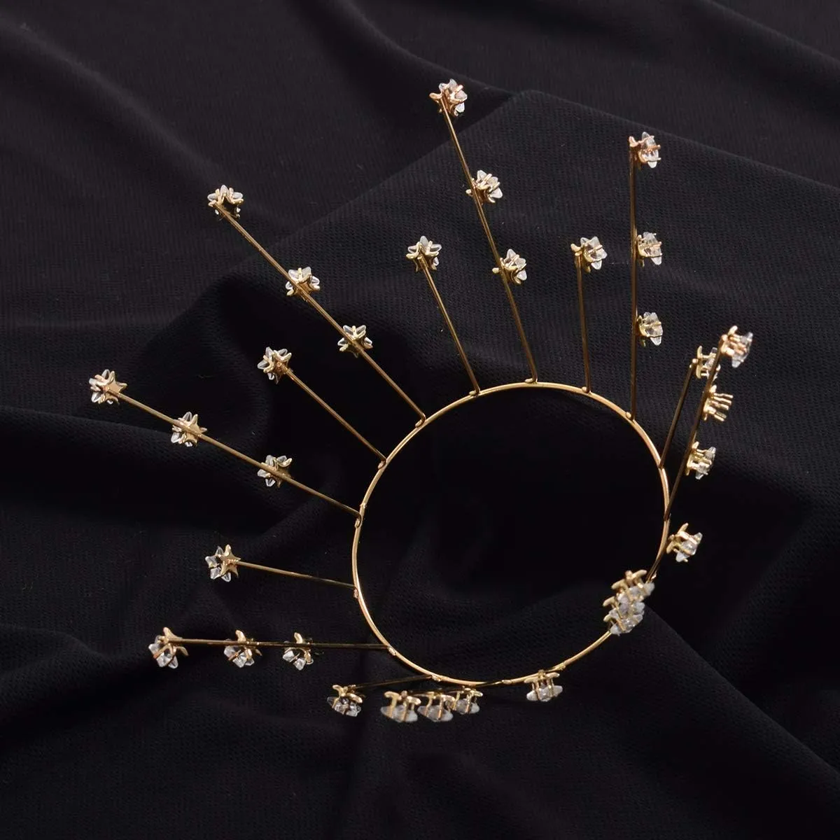 BLESSUME Halo Crown Mary Goddess Headband Women's Halloween Costume Goddess Headpiece
