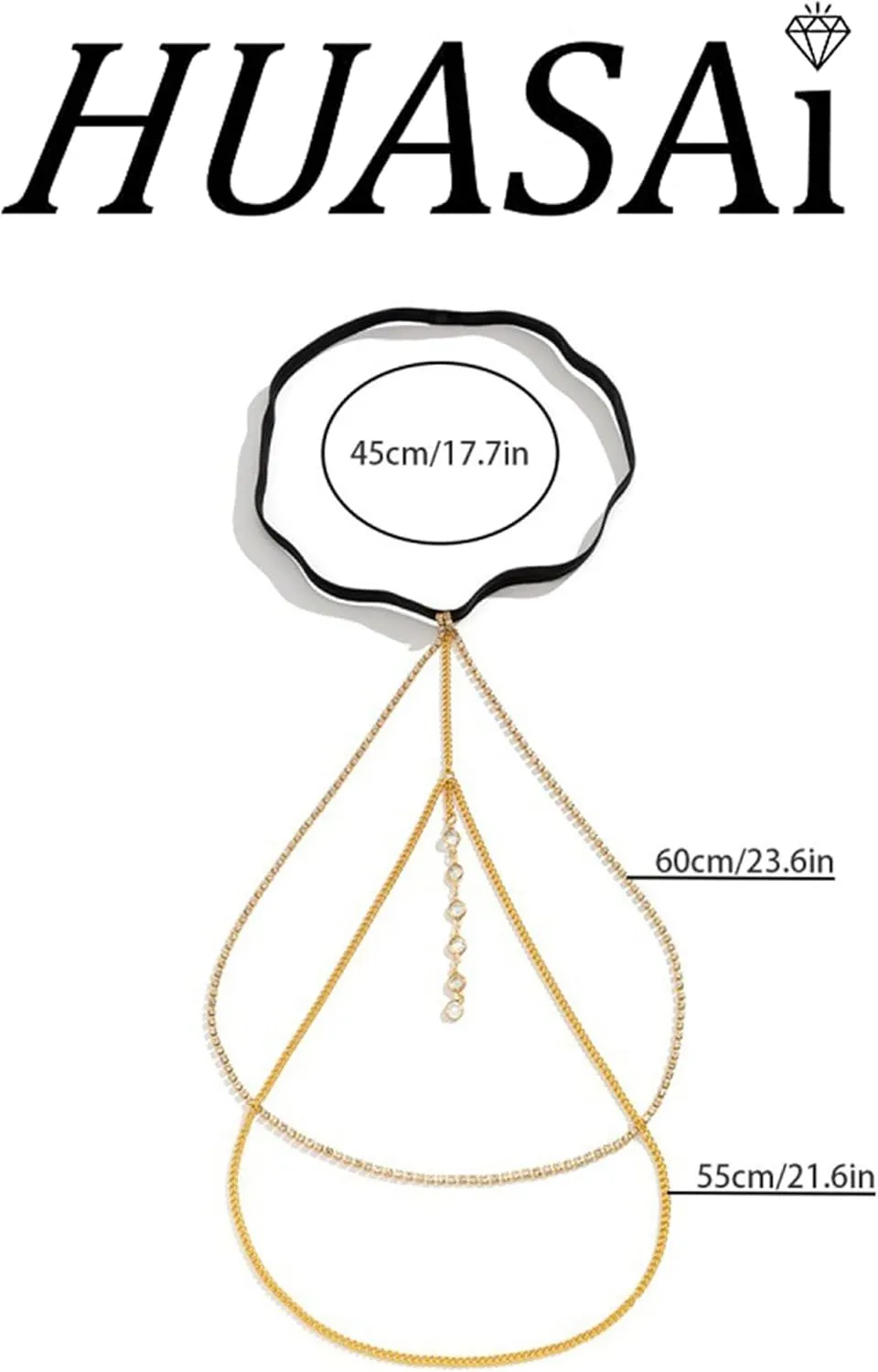 Body Chain Jewelry for Women Gold Body Chain Snake Thigh Chain Rhinestone Leg Chain Jewelry Thigh Harness Garters Summer Dresses Vacation Accessories