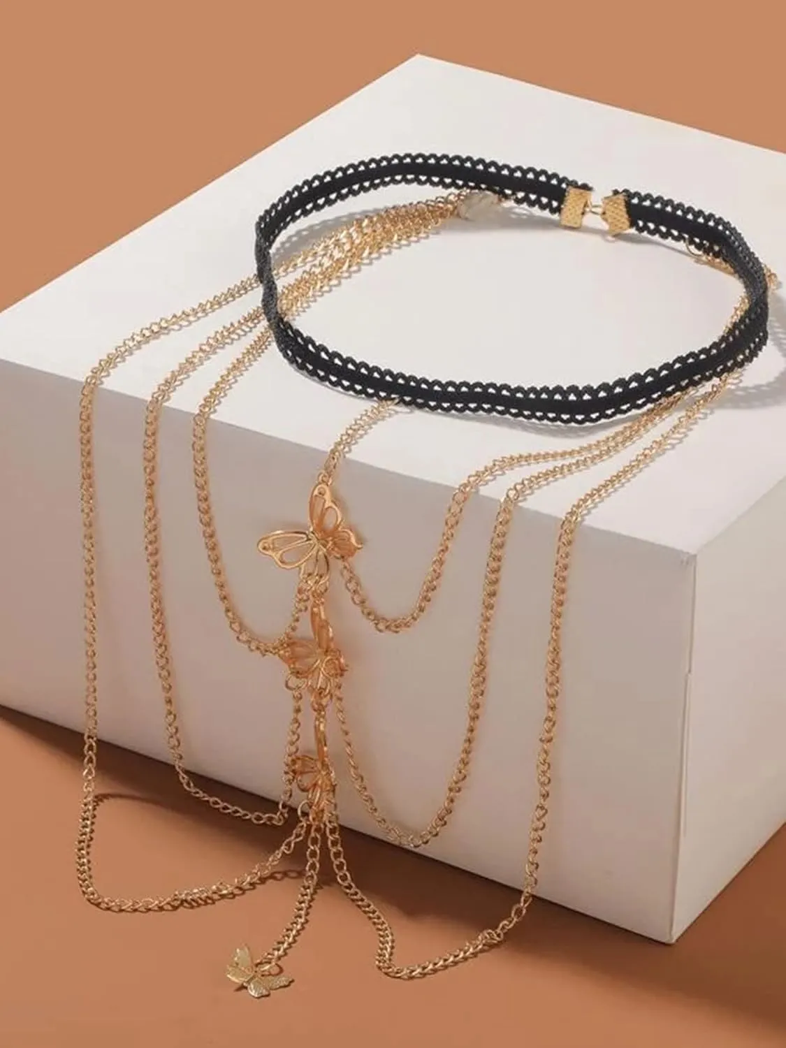 Body Chain Jewelry for Women Gold Body Chain Snake Thigh Chain Rhinestone Leg Chain Jewelry Thigh Harness Garters Summer Dresses Vacation Accessories
