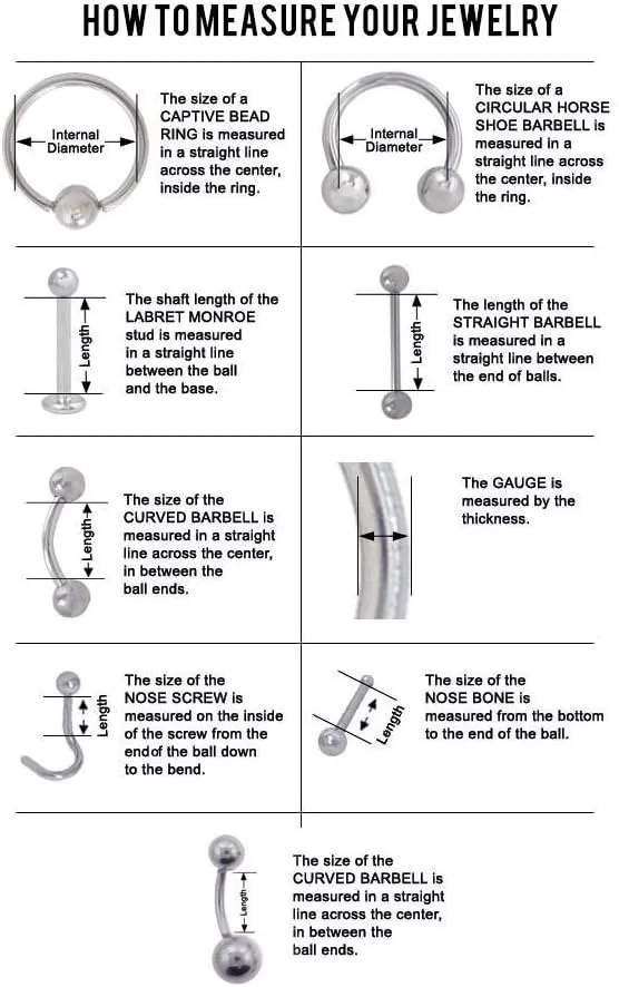 BodyJewelryOnline Ear Cartilage/Tragus with CZ Paved Crescent Moon Dangle Jeweled Set Ball Made of Surgical Steel Barbell Studs