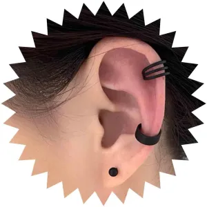 Boho Conch Ear Cuffs Hoop Earrings Stud Gold No Piercing Cartilage Clip Earrings Fake Helix Crawler Climber Cuffs Wrap Earrings Statement Cuffs Earrings Jewelry for Women and Girls(Gold)