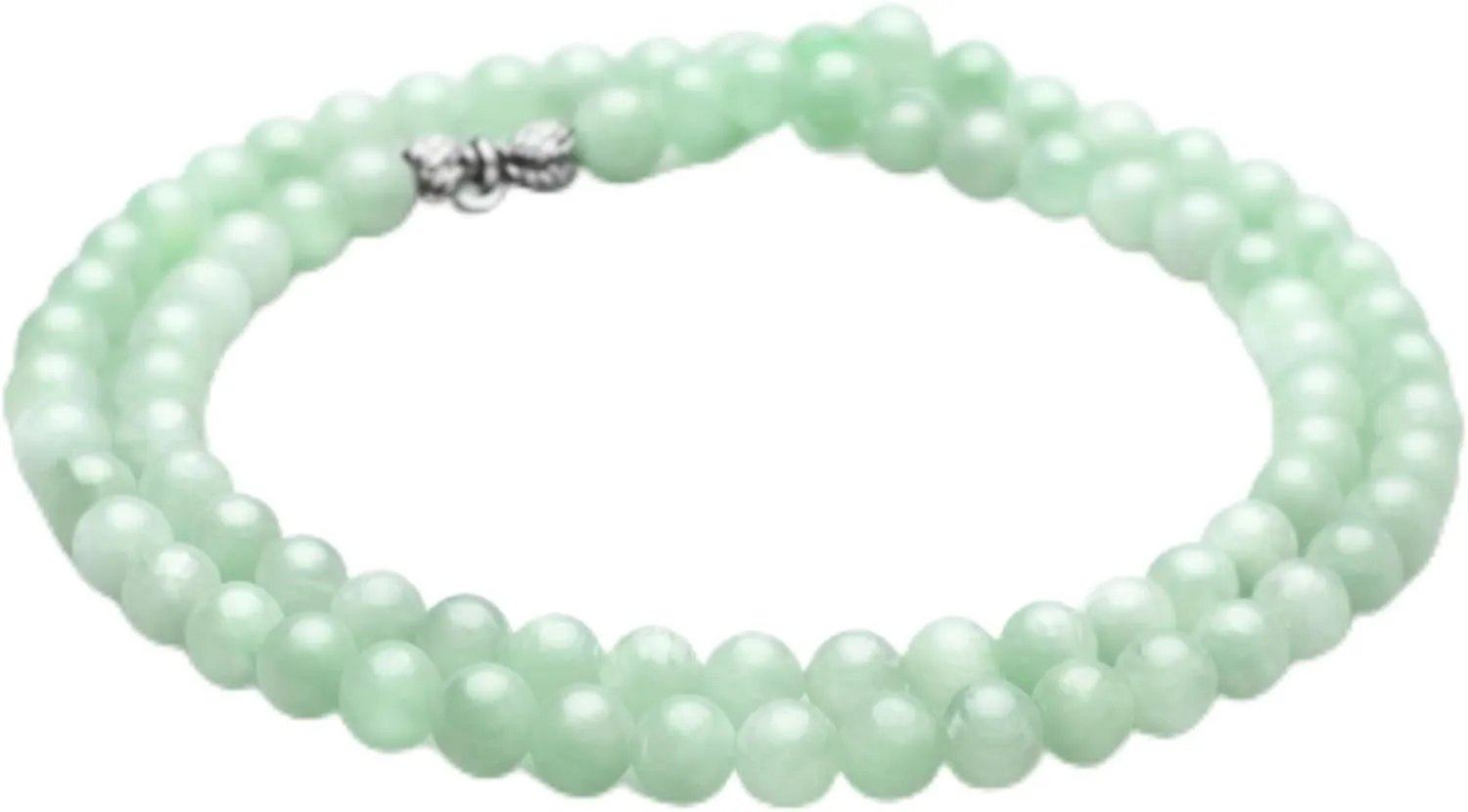 Boxing Day Jade Beads Necklace Natural Jade 6mm 108pcs 17cm 6.7inches