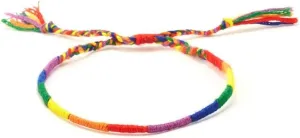 Bracelet Lesbians Rainbow Pride Wristband Woven Adjustable Friendship Jewelry,Colorful Bracelet
