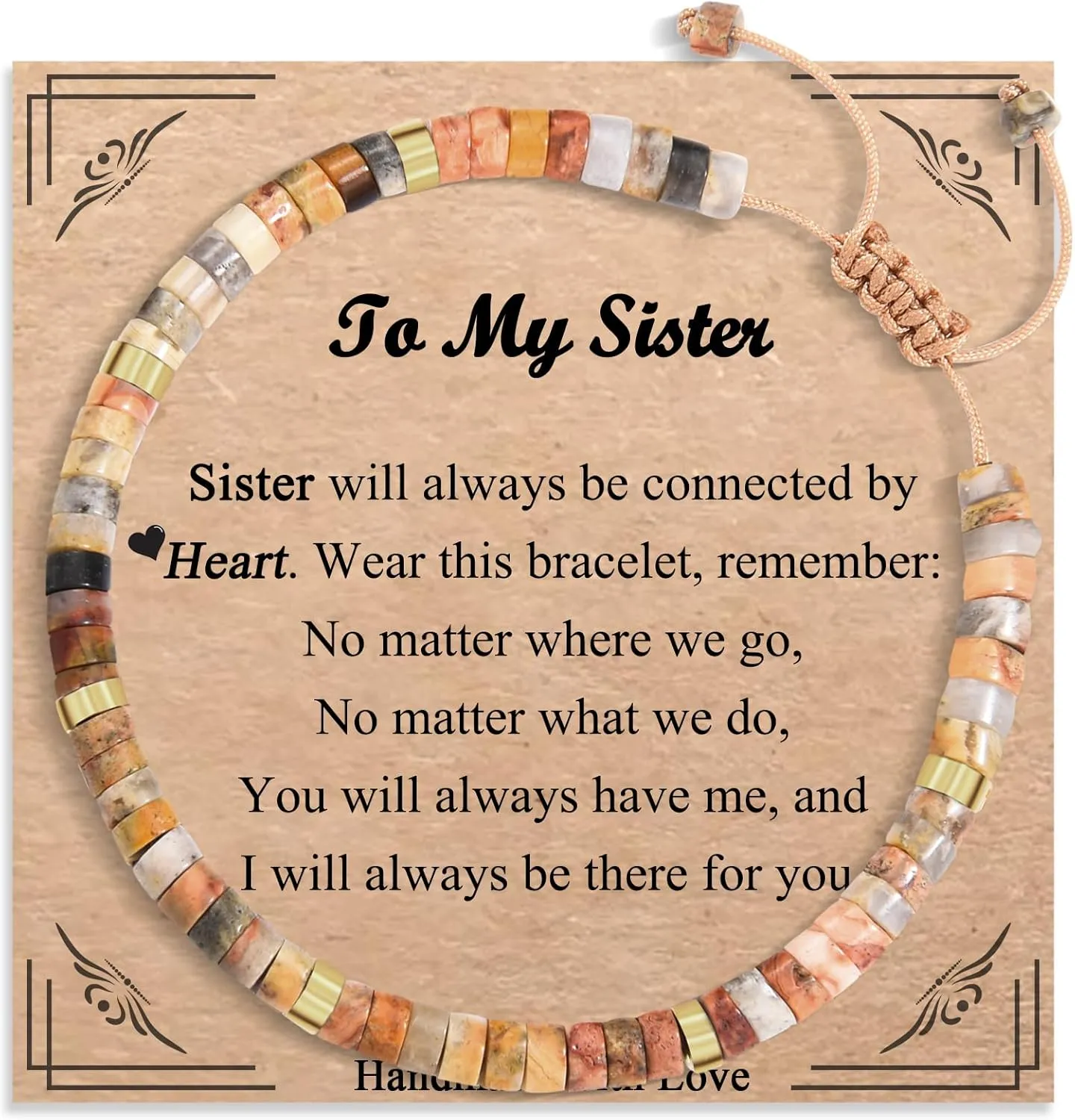 Bracelets Gifts for Women Girls, Natural Stone Christmas Birthday Valentines Day Mothers Day Stocking Stuffers Gifts for Mom Wife Grandma Best Friends Bestie Sister Aunt