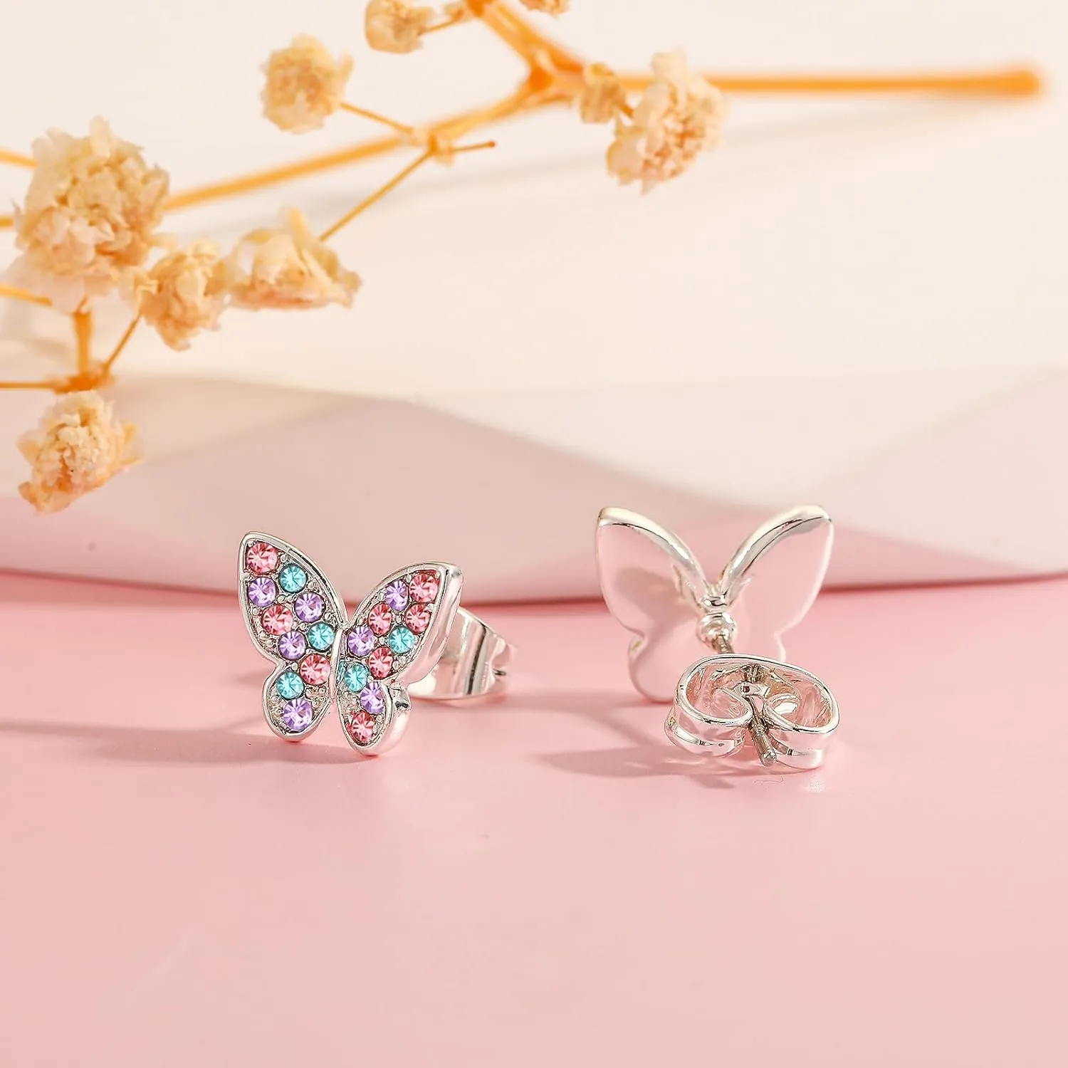 Butterfly Earrings Birthday Easter Christmas Jewelry Gifts for Daughter Granddaughter Niece Butterfly Lover