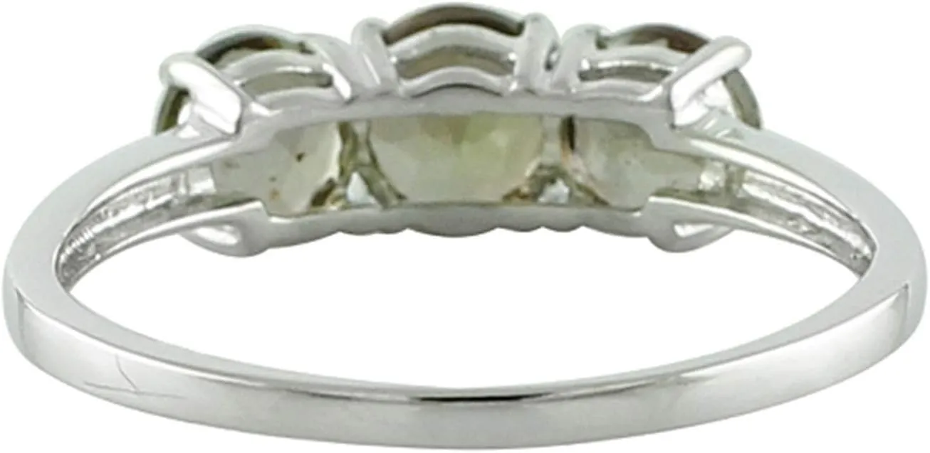 Carillon Andalusite Round Shape Natural Non-Treated Gemstone 925 Sterling Silver Ring Birthday Jewelry (Yellow Gold Plated) for Women & Men