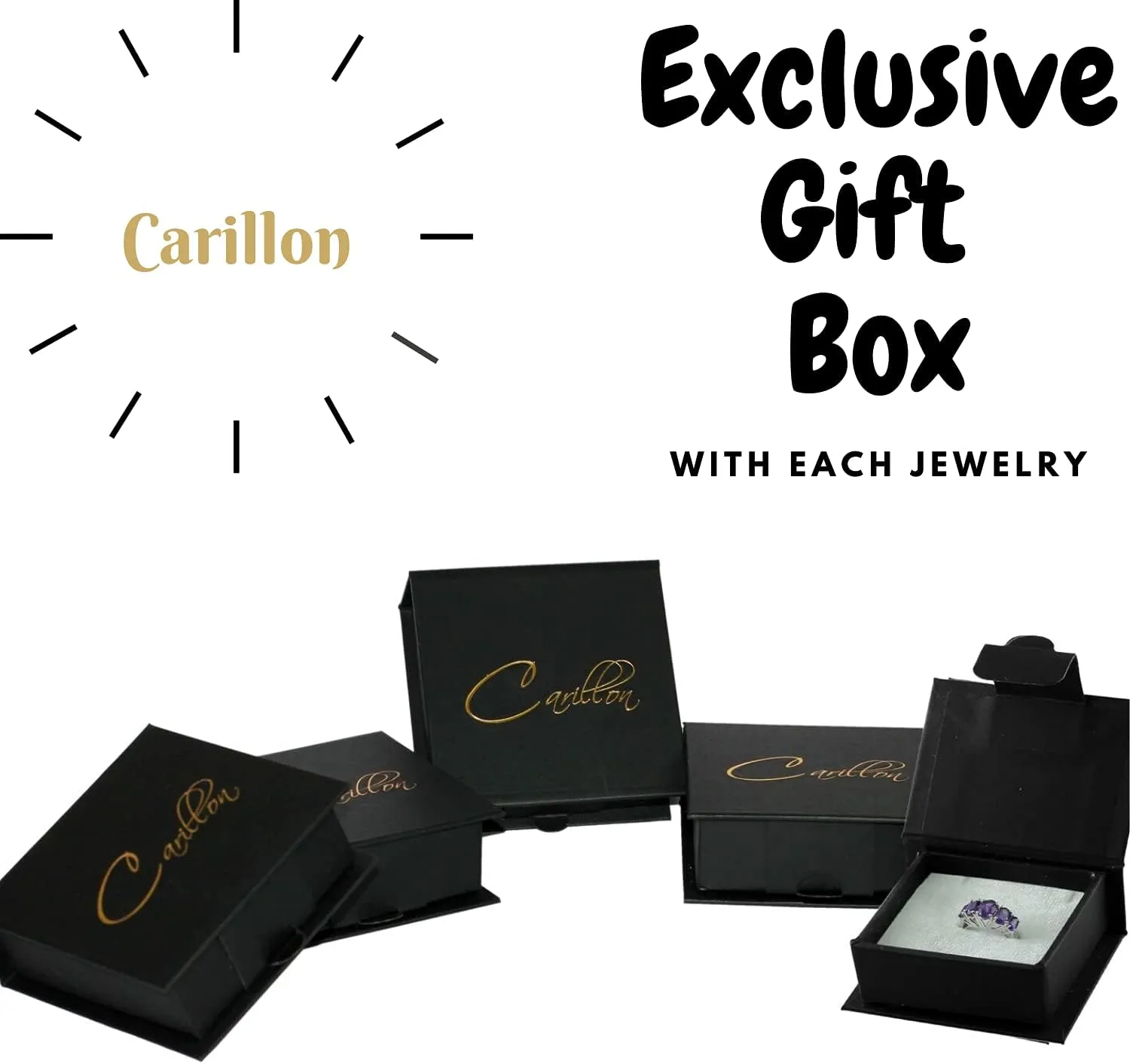 Carillon Andalusite Round Shape Natural Non-Treated Gemstone 925 Sterling Silver Ring Birthday Jewelry (Yellow Gold Plated) for Women & Men