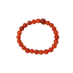 Carnelian Beaded Bracelet