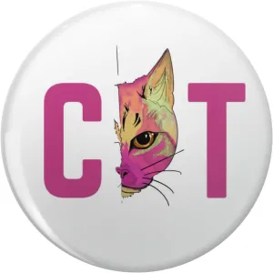 Cat Colorful Rainbow 1 Lapel Pin Cute Brooch Pins Badges