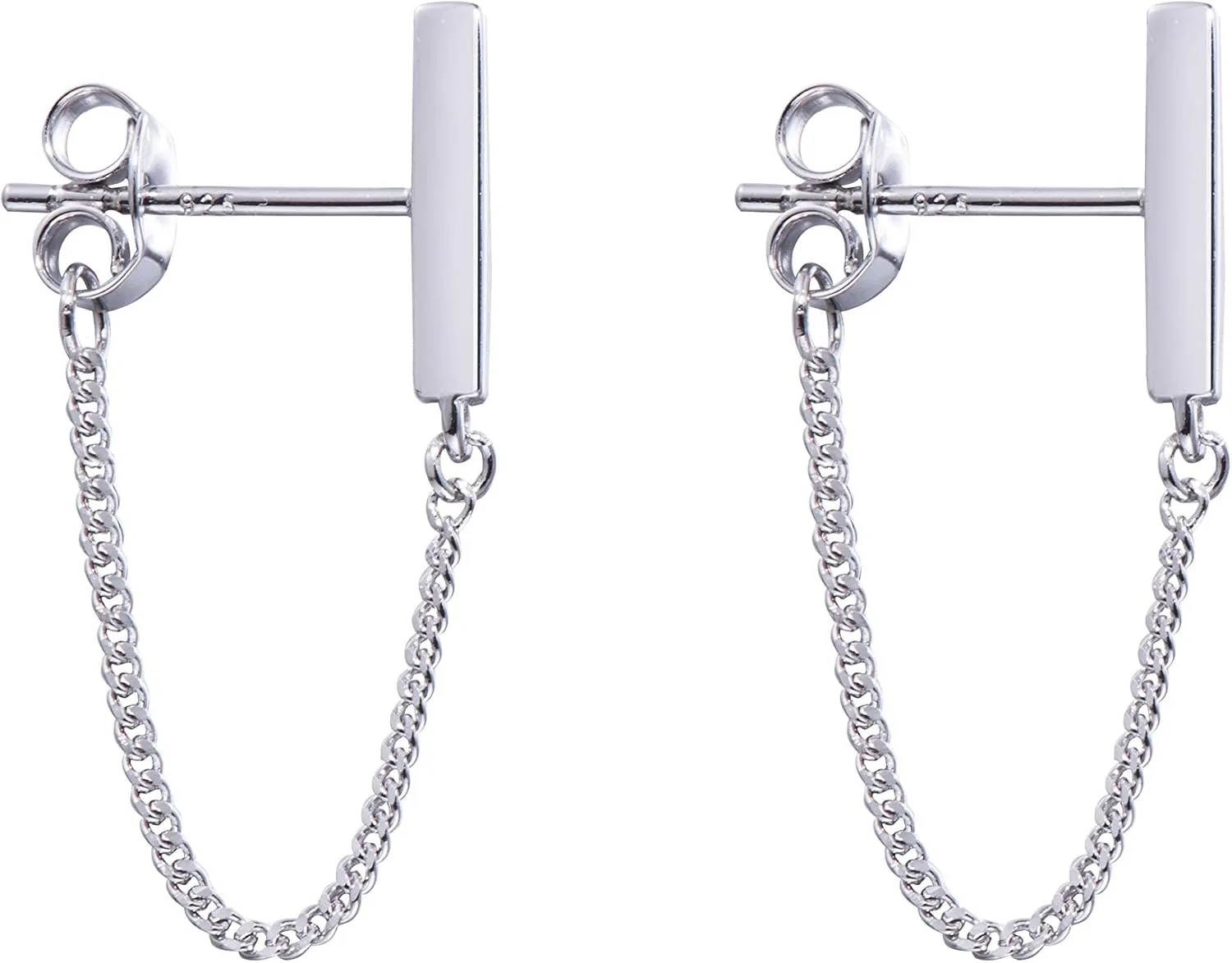 Chain Earrings for Women Dangle Earrings For Women Gold Plated Earrings for Women Sterling Silver Gold Stud Earrings for Women
