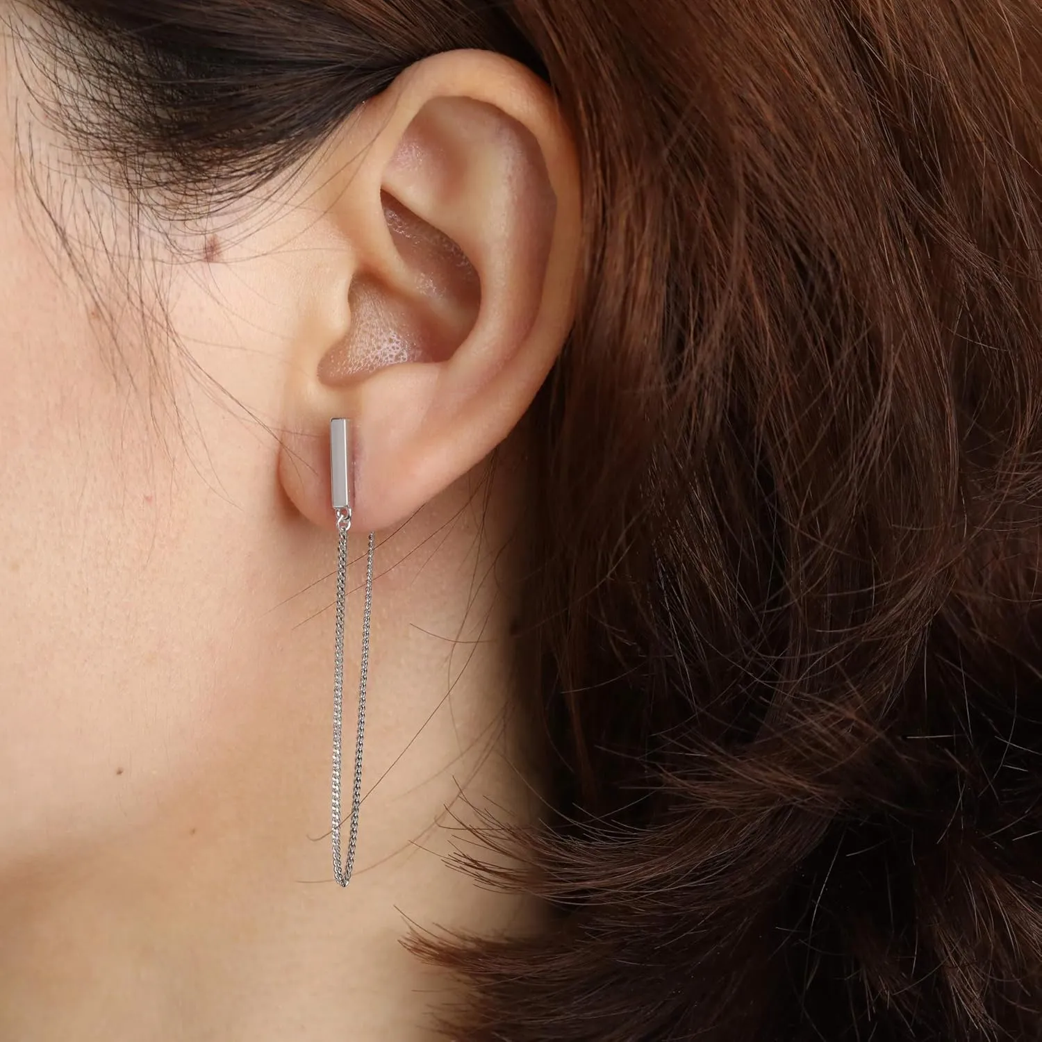Chain Earrings for Women Dangle Earrings For Women Gold Plated Earrings for Women Sterling Silver Gold Stud Earrings for Women