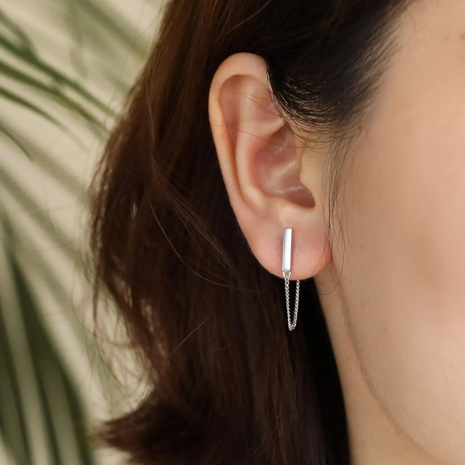 Chain Earrings for Women Dangle Earrings For Women Gold Plated Earrings for Women Sterling Silver Gold Stud Earrings for Women