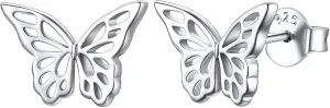 ChicSilver Hypoallergenic 925 Sterling Silver Stud Earrings, Dainty Simple Heart/Star/Moon/Lightning/Sun Earrings for Women (with Gift Box)