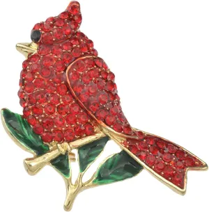 Christmas Brooches and Pins for Women Girls Rhinestone Crystal Vintage Christmas Brooch Cute Deer Snowman Bells Christmas Tree Cardinal Bird Pins Christmas Jewelry Holiday Gifts