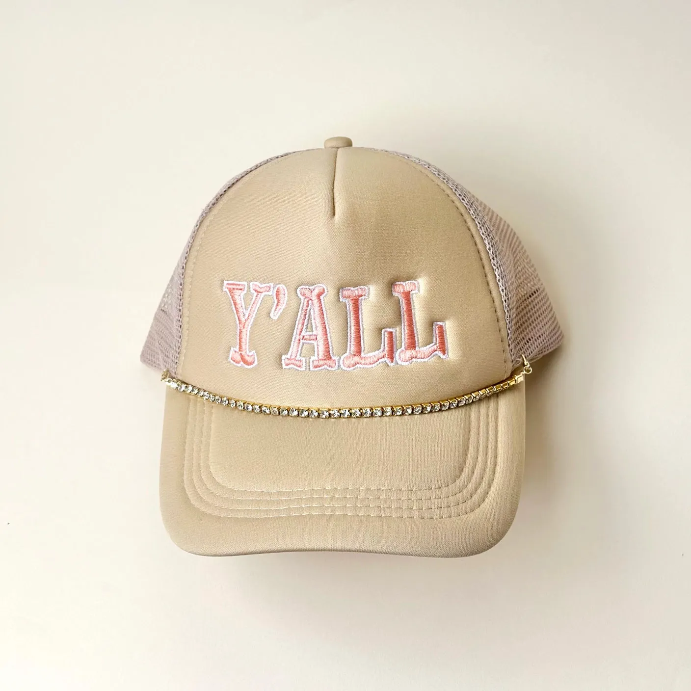 Crystal Gem Trucker Hat Chain