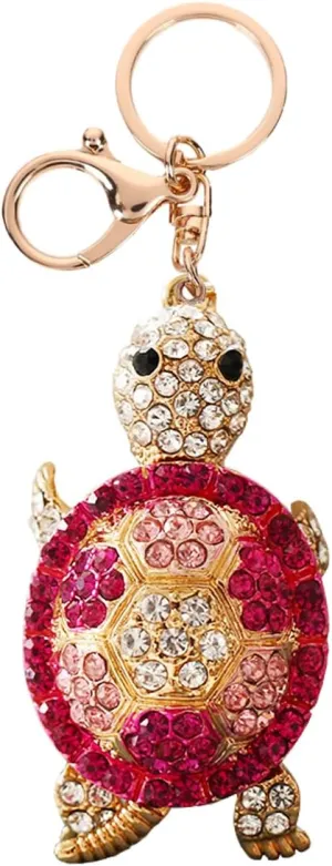 Crystal Rhinestone Koala/Peacock/Butterfly/Owl Keychain, Cute Animal Key Chains for Girls Backpack, Car Keys, Purse