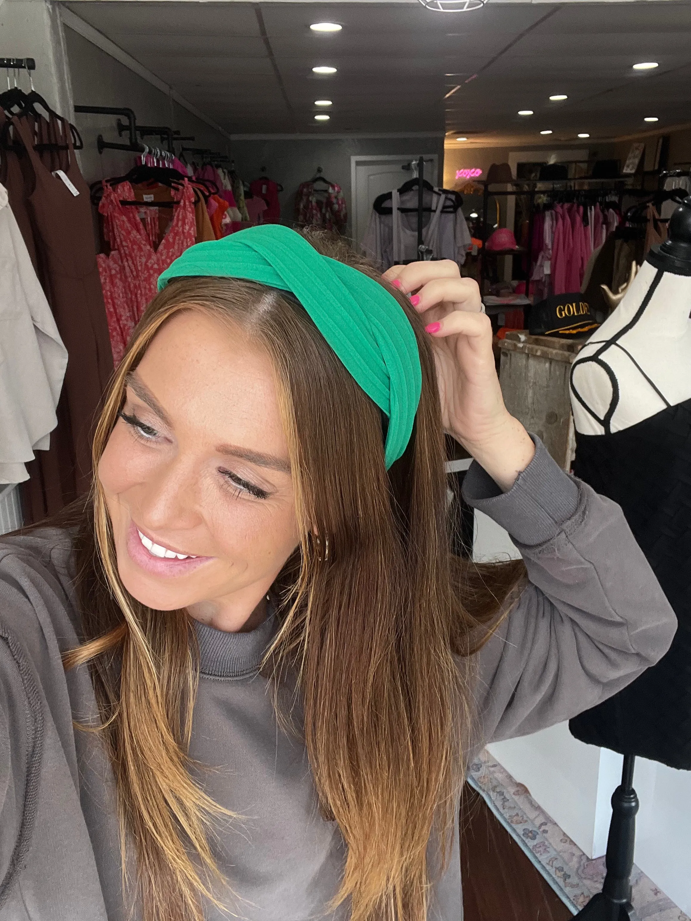 Emerald Green Headband