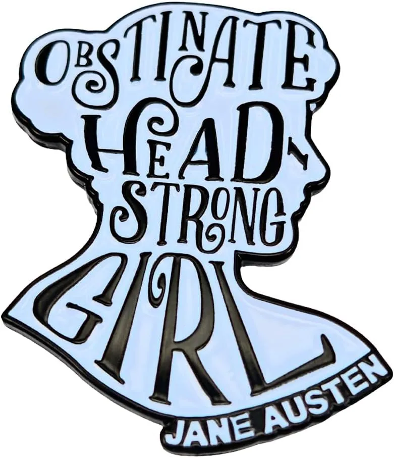 Enamel Pin,Strong Woman Lapel Pin,Girls Power and Feminist Badge,Gift for Girls Women Friends Family Teens,Decor DIY,Denim Jacket,Canvas Bag,Backpack Shirt Accessory