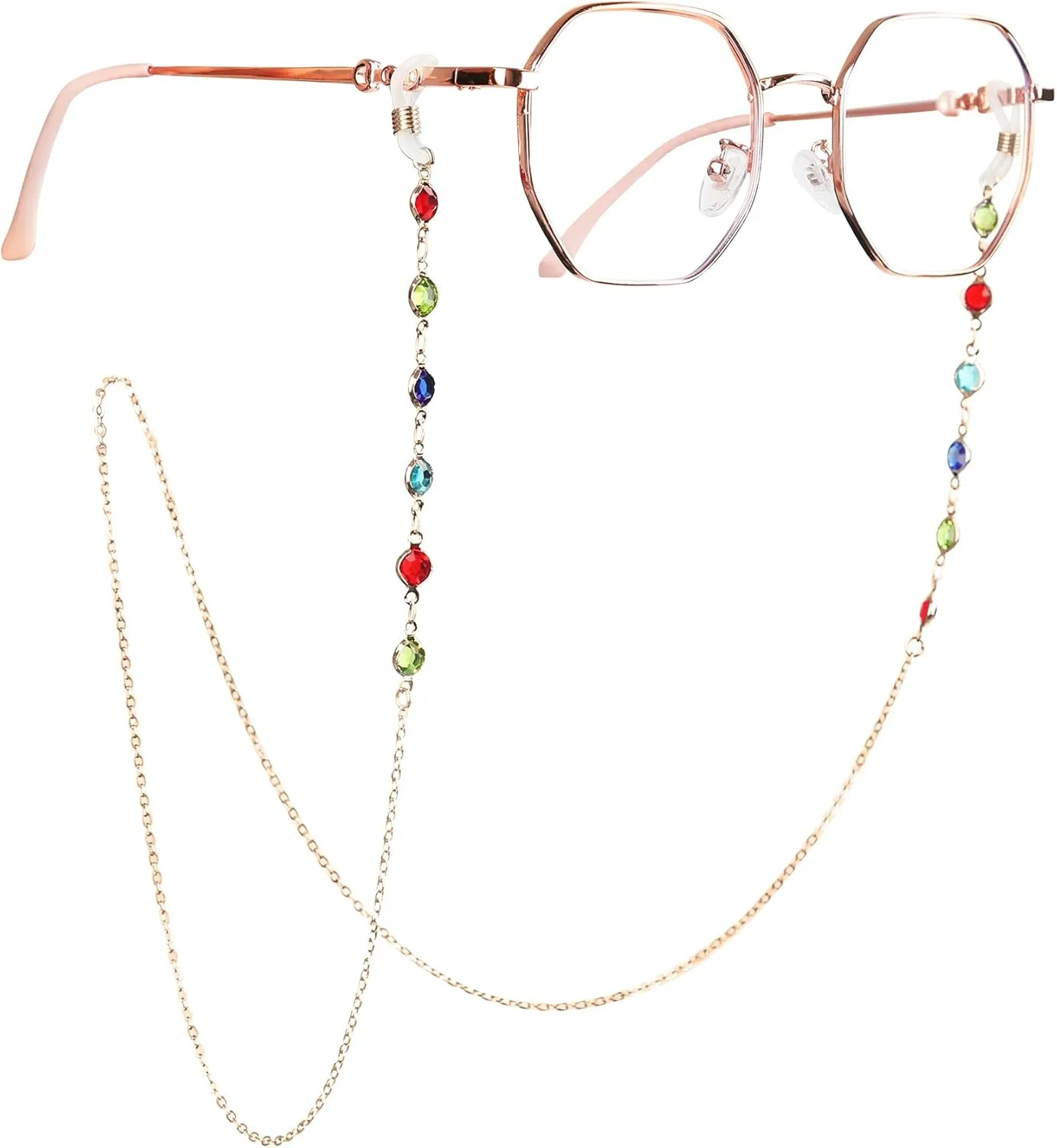 Eyewear Chain, Women's Eyewear Chain, Sunglasses Hanging Chain, Bbeaded Eyewear Chain, Fashion Eyewear Chain.