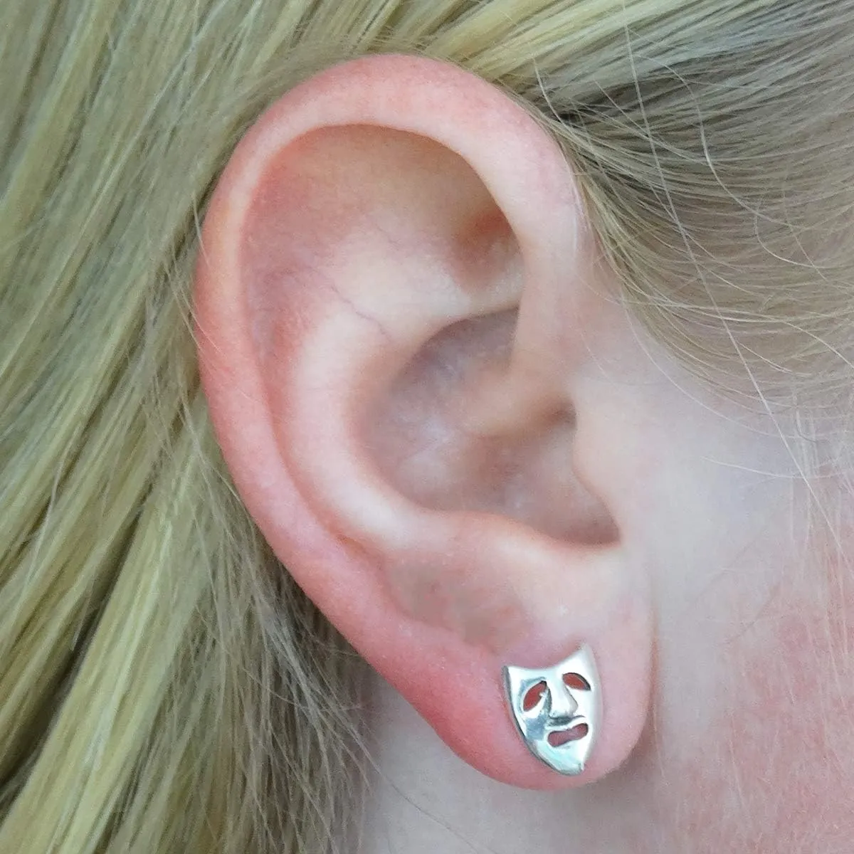 FashionJunkie4Life Sterling Silver Hobby Stud Earrings with Butterfly Backs