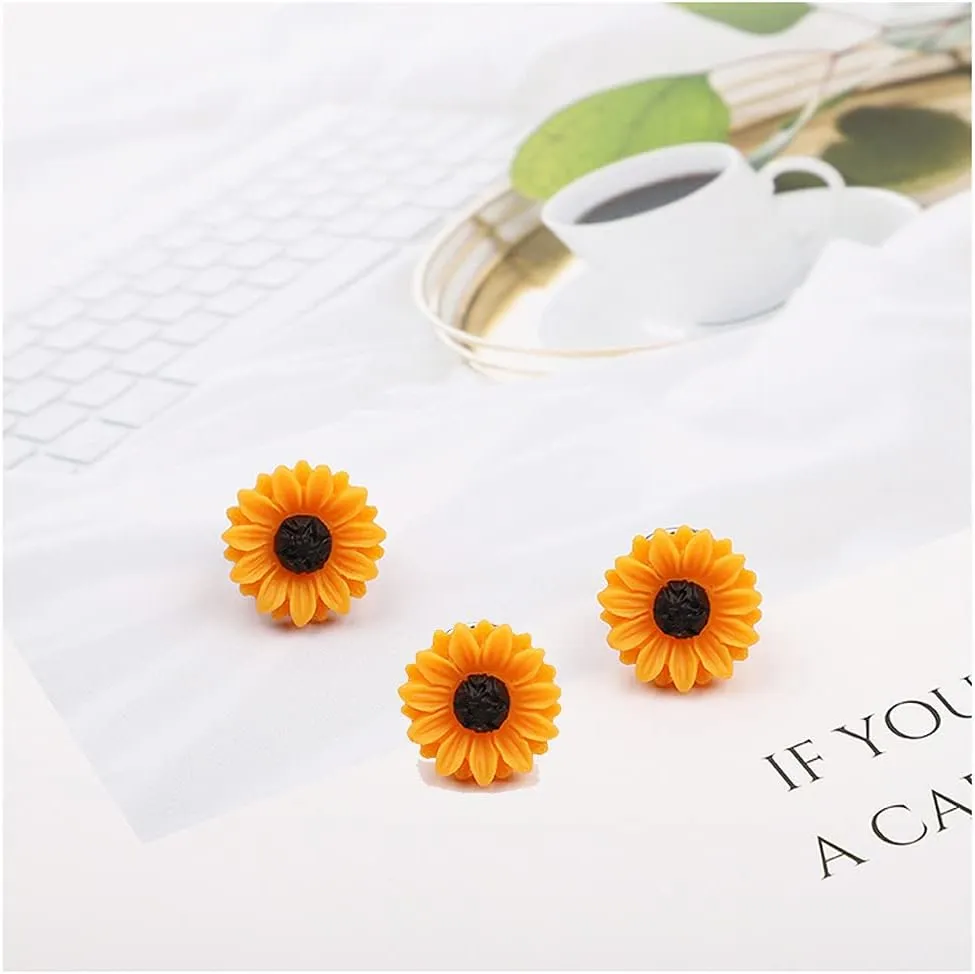 Flower Butterfly Bird Sunflower Bee Cat Enamel Pins Set Brooch for Women Clothes Lapel Badges Pin