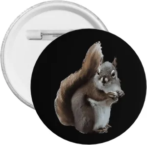 Funny-Cute-Squirrel-Rodent-Lover-Animal-Gifts for Women Men Gifts Brooch Pin for Women Girls Fashion Brooches Lapel Pins Dainty Cute Graduation Honors Day Gift for Daughter - Medium