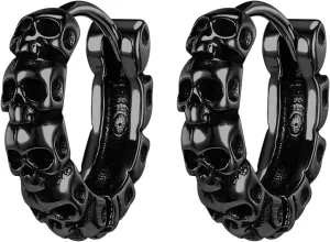 Gothic Dragon Sword Skull Scorpion Octopus Snake Alien Facehugger Stud Earrings Ear Cuff Retro Punk Rock Earrings for Men Women Stainless Steel Dangle Drop Earrings Jewelry Gifts