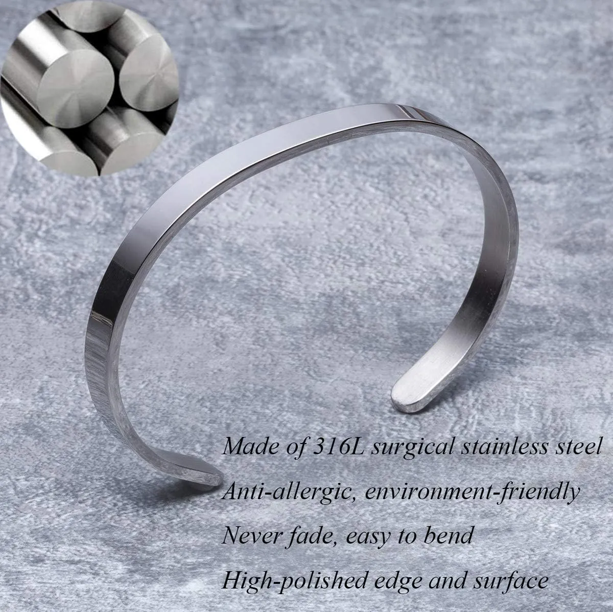 I love you so fucking much Funny Gift for Women Inspirational Bracelet Mantra Cuff Friend Encouragement Jewelry for Daughter Sister Wife Mom Friendship