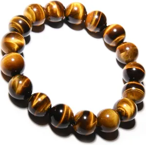 ILLUMINIA 5A Grade Natural Crystal Gemstone Bracelet | Healing Energy Charged Quartz Stone Bead | Stretch String Beaded Bracelet for Women Men Teens