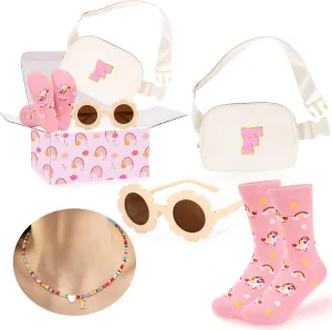 Initial Crossbody Belt Bag - Birthday & for 8-12 Year Old Girls
