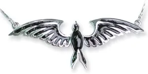 Jewelry By Sweet Pea Back Belly Chains Black Enamel Filled Dove w Ball Weight Small (Fits 24