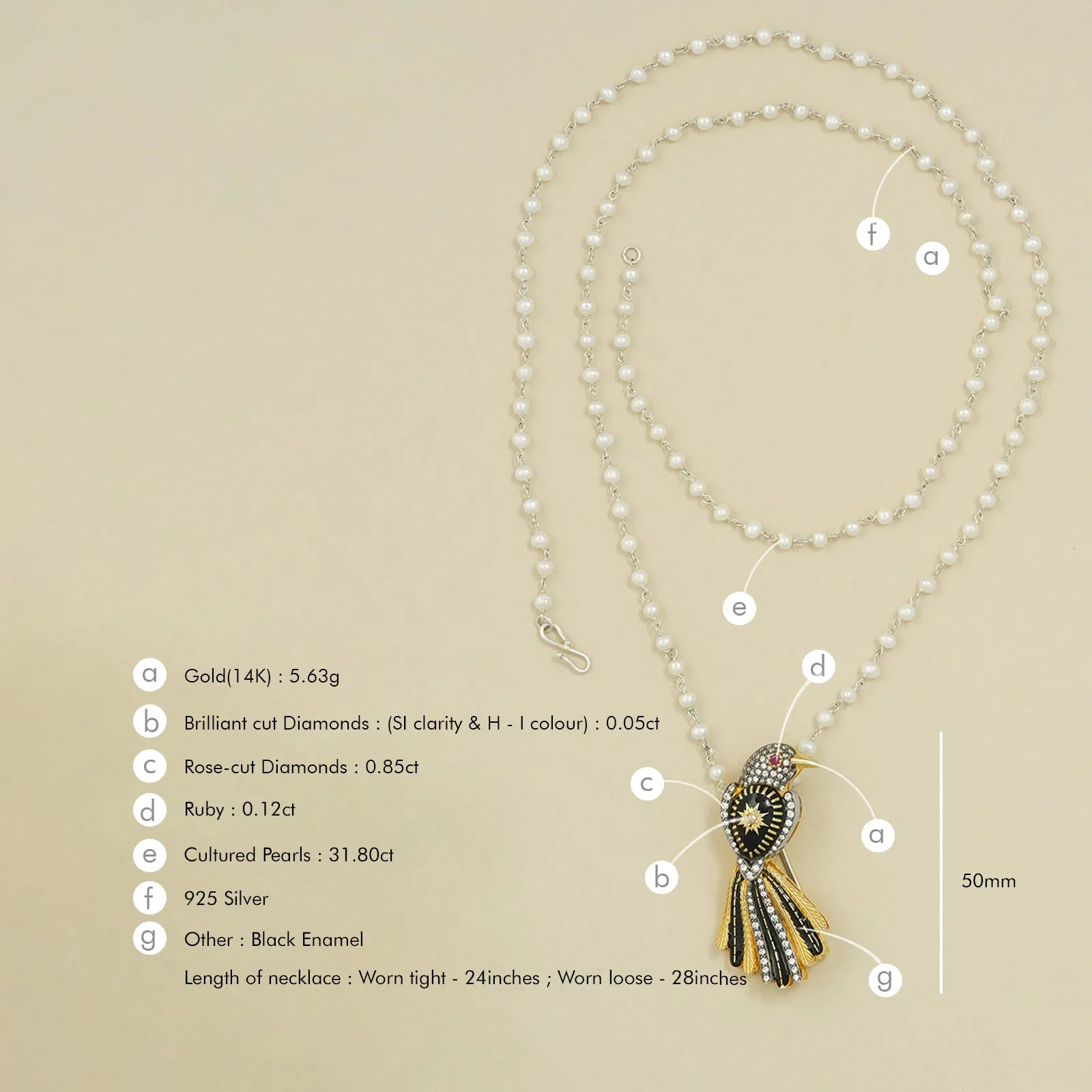 Joya Brooch and Pendant