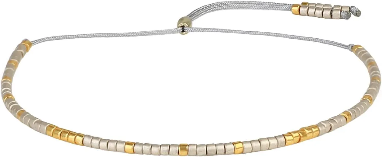 KELITCH Handmade Colorful Beaded Fine Chain Friendship Bracelet Women Beach Bracelet