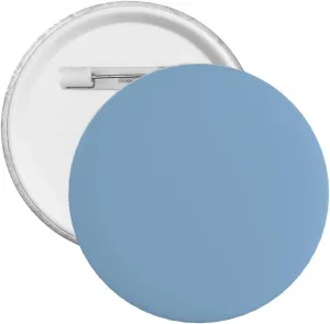 Light Cobalt Blue Solid Color Goblincore Aesthetic Accent Danish Pastel Decor Gifts Pin Women Girls Pin Brooches Funny and Cute Pins for Clothes - Small