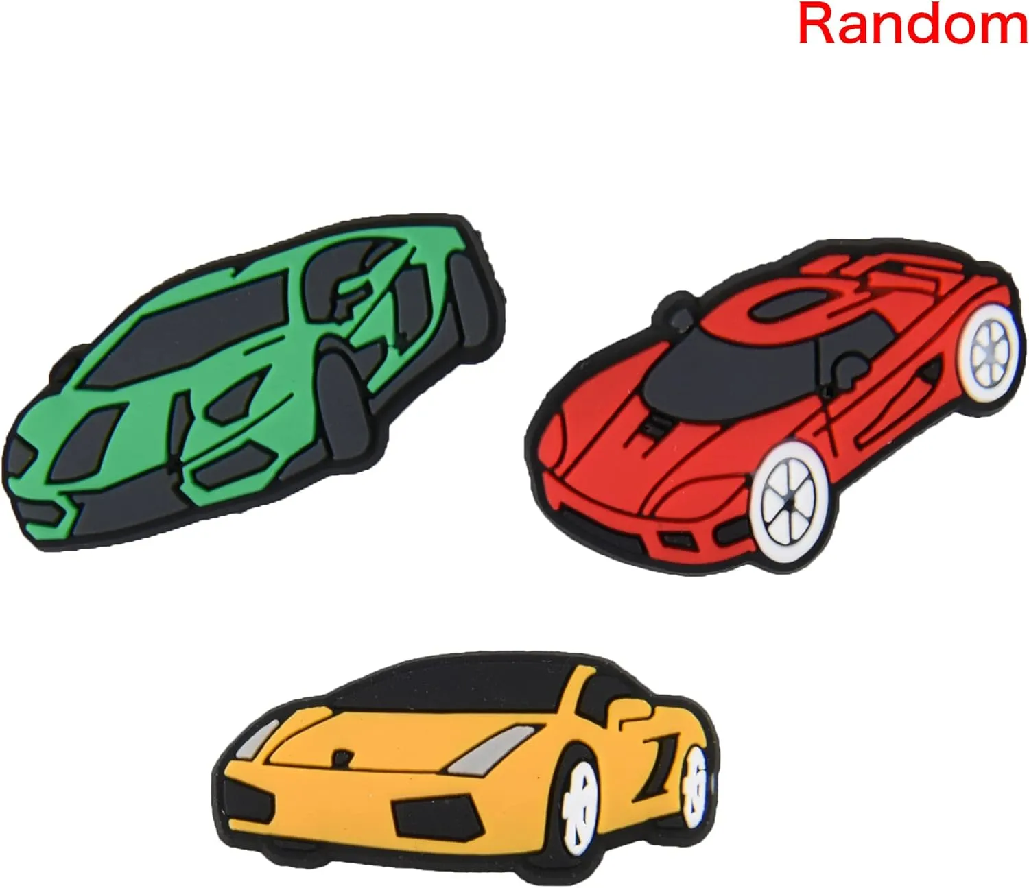 Lot of 25, 50, 100pcs Random Different Shoe Charms Shoes Decoration for Kids Boys Girls Men Women Birthday Party Favor