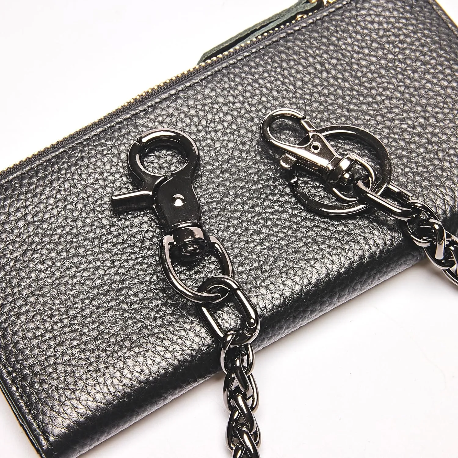 newtro Wallet Chain Men Women Boy Girl, Biker Motorcycle Pants Jean Punk Long Key Chain Black Gold Silver 26 Types