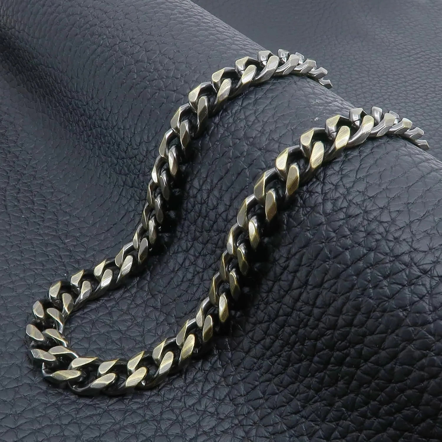 newtro Wallet Chain Men Women Boy Girl, Biker Motorcycle Pants Jean Punk Long Key Chain Black Gold Silver 26 Types
