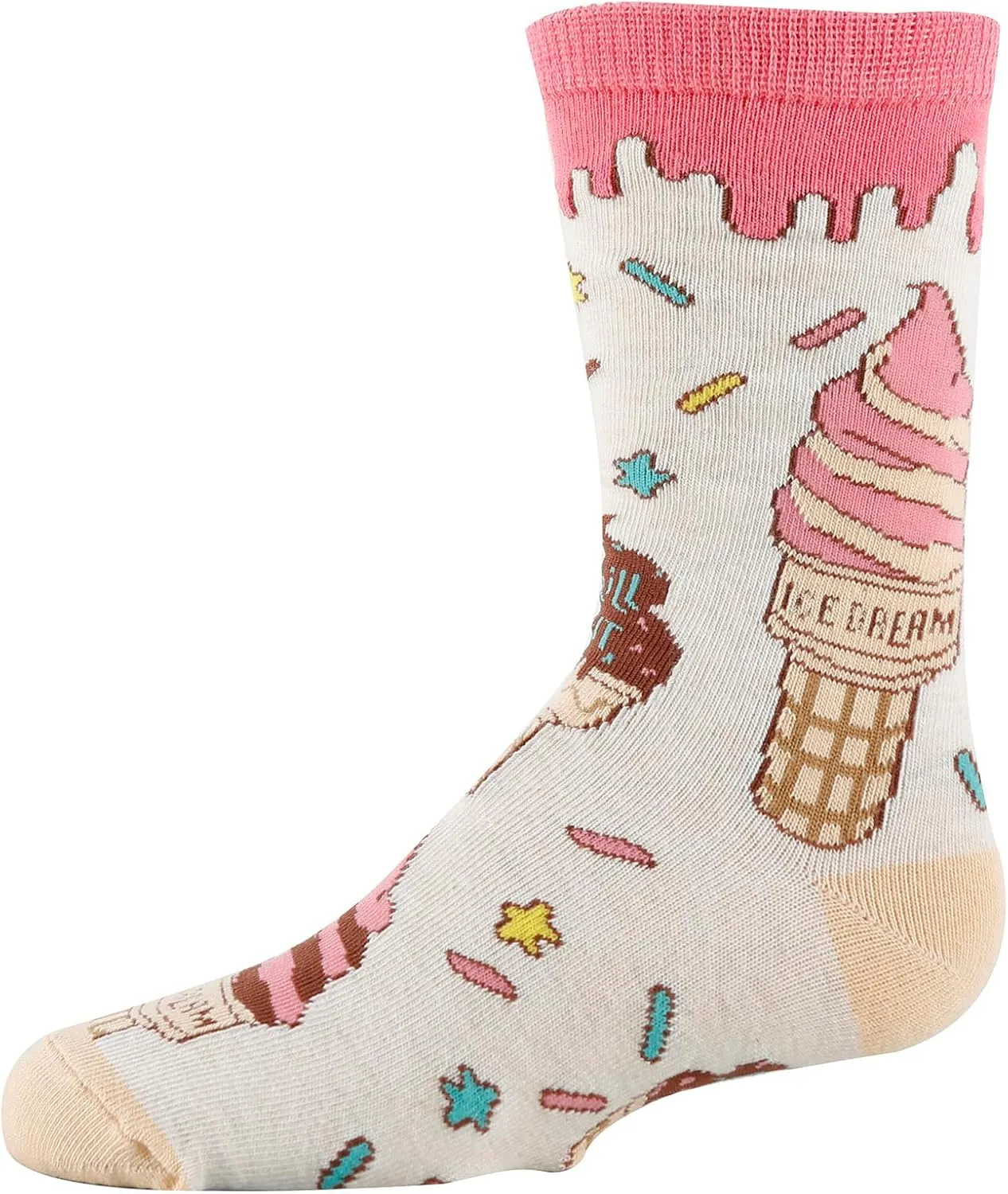 ooohyeah Kid's Novelty Food Cute Crew Socks, Funny Crazy Silly Cool Casual Dress Socks for Boy and Girl, Size 1-5