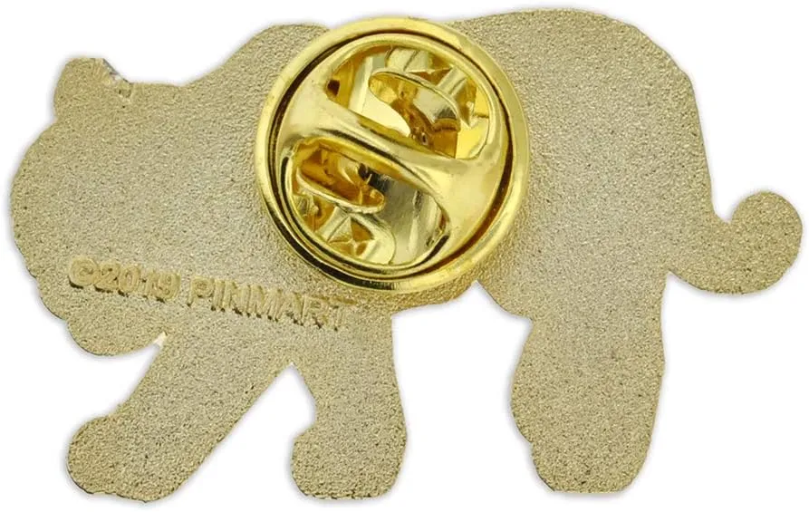 PinMart Wild Animal Enamel Lapel Pin