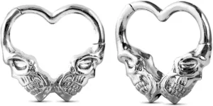 PONWAG 1 Pair 8g Ear Weights For Stretched Ears Lock Plug Dangle Gauge Ear Hanger Tunnels 3mm Ear Gauge Expander Body Piercing Jewelry