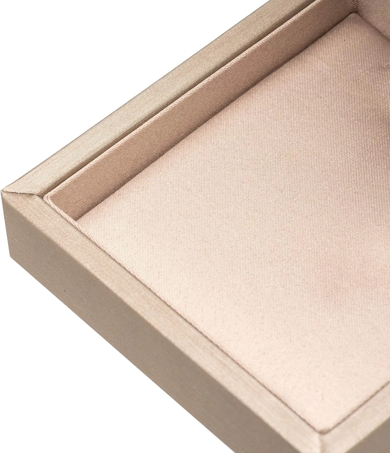 PU Leather Necklace Pendant Box for Wedding,Jewelry Gift Storage Display Case (Gold)