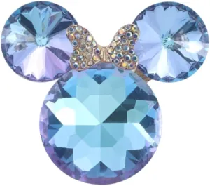 Rhinestone Mouse Lapel Brooch Pin Austrian Crystal Cute Mice Cartoon Animal Bow Knot Pins Clip Sweater Hat Dress Suit Badges Clothes Decoration Brooches Dazzling Birthday Jewelry for Women Girls Decor