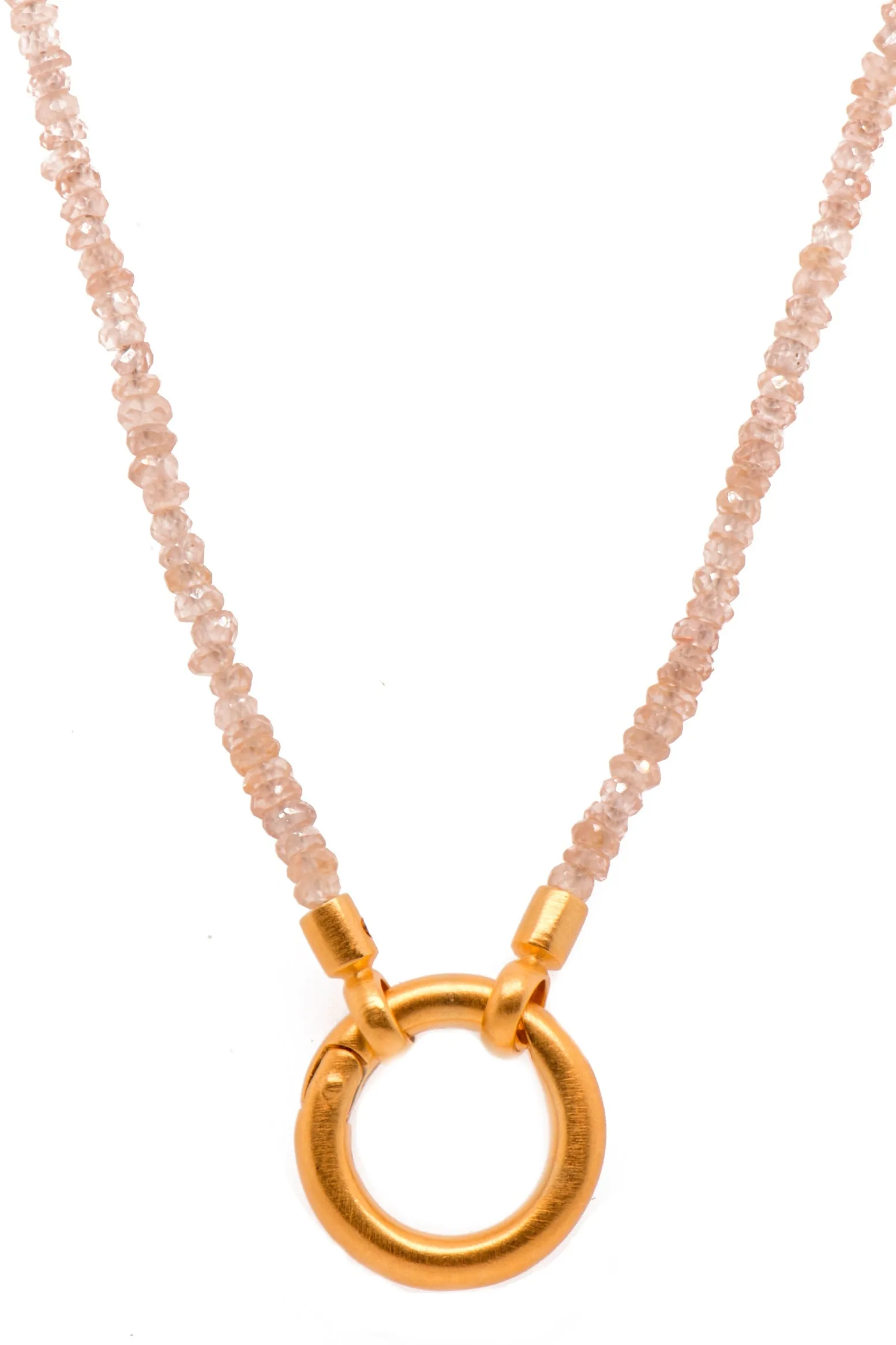 Ring Clasp Necklace 24K Fair Trade Gold Vermeil